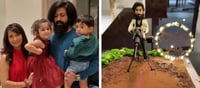 Yash gets KGF 2 Themed Cake for his Birthday